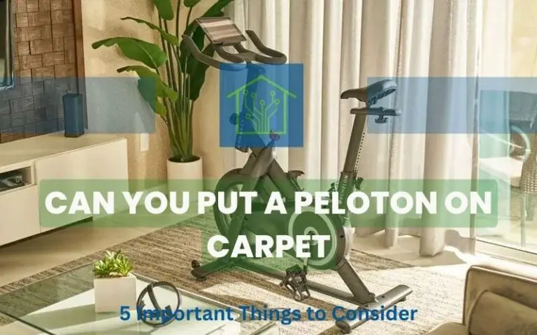 Put A Peloton On Carpet
