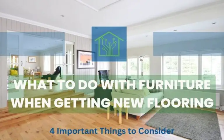 What To Do With Furniture When Getting New Flooring