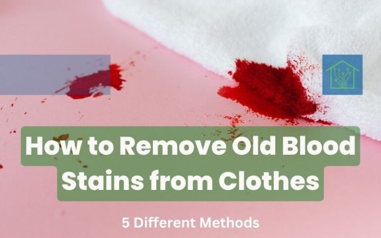 How to Remove Old Blood Stains from Clothes