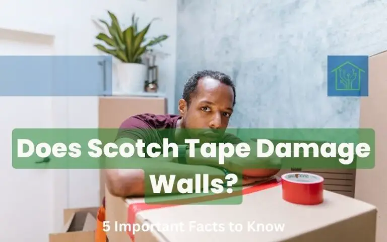 Does Scotch Tape Damage Walls