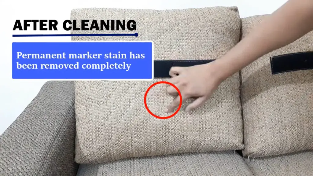 Remove Dry Erase Marker from Fabric Sofa