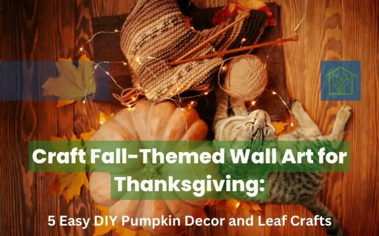 Craft Fall-Themed Wall Art for Thanksgiving