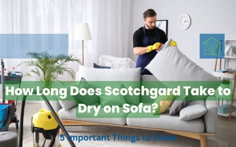 How Long Does Scotchgard Take to Dry on Sofa? 5 Important Things to Know